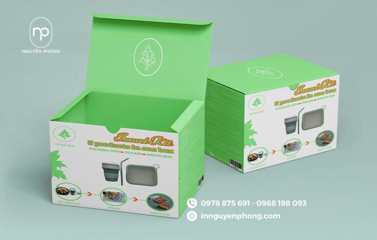 Thùng carton nắp gập